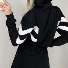 TrendyNelly™ Hooded Striped Fashion Set