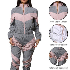 TrendyNelly™ Reflective Tracksuit