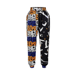 TrendyNelly™ Dashiki Print Trousers Elastic Waist