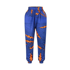 TrendyNelly™ Dashiki Print Trousers Elastic Waist