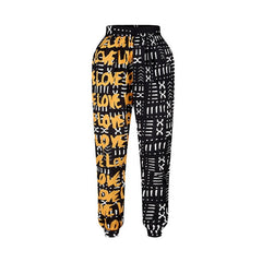 TrendyNelly™ Dashiki Print Trousers Elastic Waist