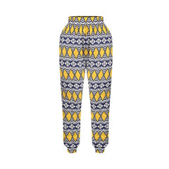 TrendyNelly™ Dashiki Print Trousers Elastic Waist