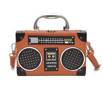 TrendyNelly™ Retro Radio Box Style Shoulder Bag