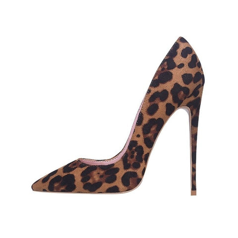 TrendyNelly™ Leopard Print High Heels & Pumps