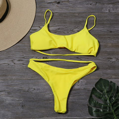 TrendyNelly™ Bandage High Cut Bikini Set