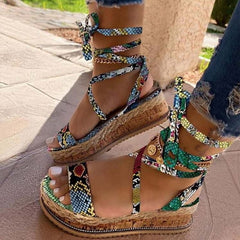 TrendyNelly™ Open Toe Sandals Ankle Strap