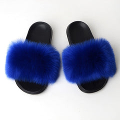 TrendyNelly™ Faux Fur Slides