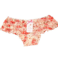 TrendyNelly™ Eight Colors Butt Lifter Ruffles Sheer Panties