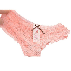 TrendyNelly™ Eight Colors Butt Lifter Ruffles Sheer Panties